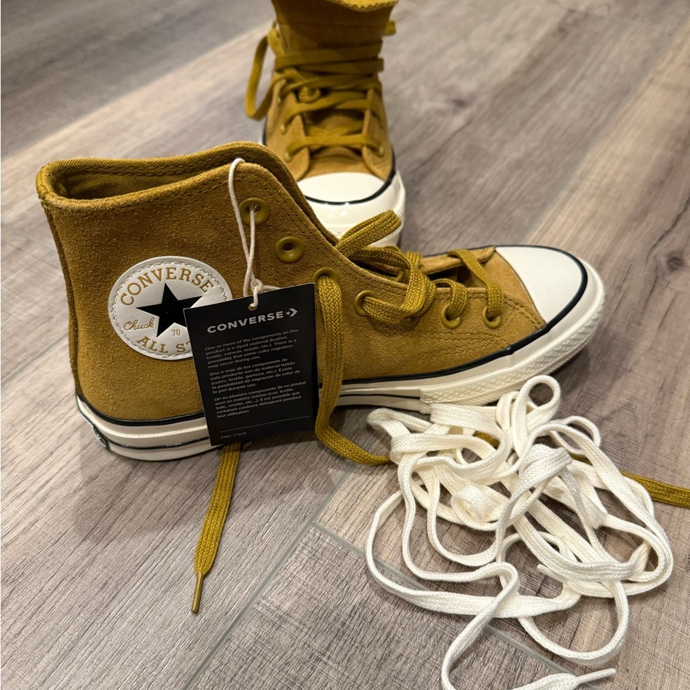 CONVERSE Chuck 70 suede high-top
